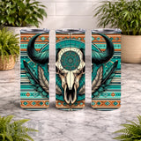 Buffalo Skull 7 20 OZ Wrap Mockup
