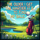 Golf Humor 20 OZ Sublimation Wrap