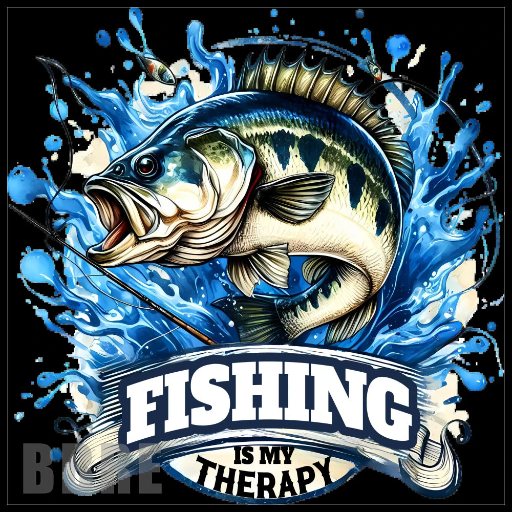Fishing Therapy 20 OZ Sublimation Wrap