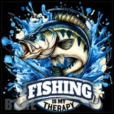 Fishing Therapy 20 OZ Sublimation Wrap