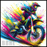 Vibrant Motocross 20 OZ Sublimation Wrap
