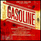 Gasoline Sign 20 OZ Sublimation Wrap