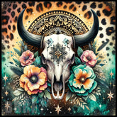 Floral Skull 20 20 OZ Sublimation Wrap