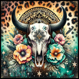 Floral Skull 20 20 OZ Sublimation Wrap