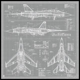 Blueprint Fighter 20 OZ Sublimation Wrap