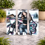 Winter Rider 20 OZ Wrap Mockup
