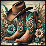 Cowboy Boots 5 20 OZ Sublimation Wrap