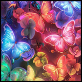 Butterfly Bliss 3 20 OZ Sublimation Wrap