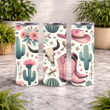 Western Chic 20 OZ Wrap Mockup