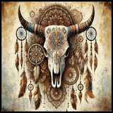Bull Skull 20 OZ Sublimation Wrap
