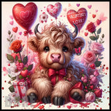 Valentine's Cow 20 OZ Sublimation Wrap