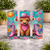 Cowgirl Calf 20 OZ Wrap Mockup