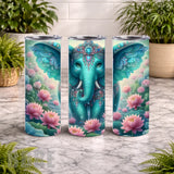 Majestic Elephant 8 20 OZ Wrap Mockup