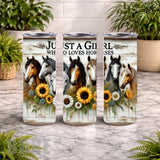 Horse Lovers 20 OZ Wrap Mockup