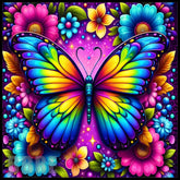 Colorful Butterfly 6 20 OZ Sublimation Wrap