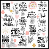 Inspiring Quotes 20 OZ Sublimation Wrap