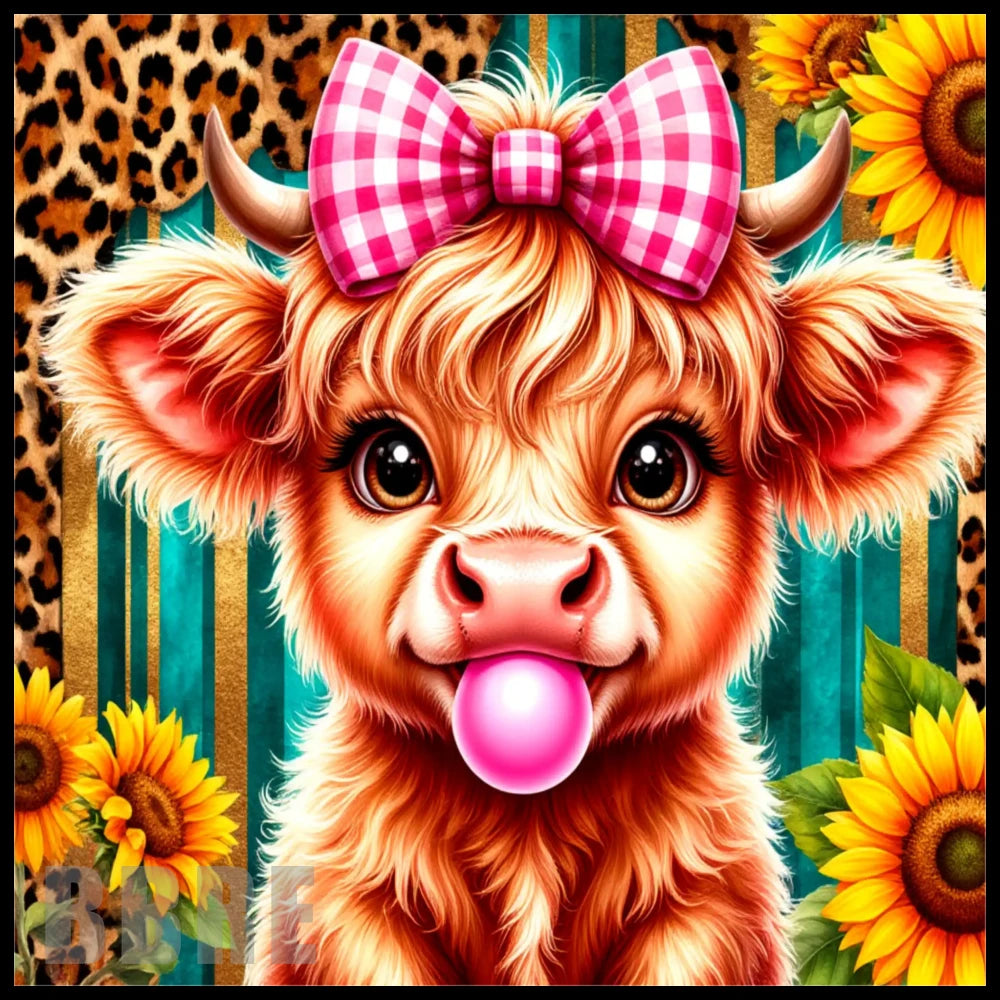 Cute Cow 9 20 OZ Sublimation Wrap