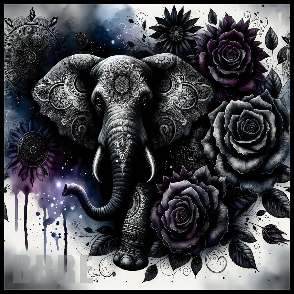 Majestic Elephant 9 20 OZ Sublimation Wrap