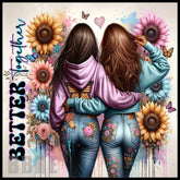 Better Together 20 OZ Sublimation Wrap