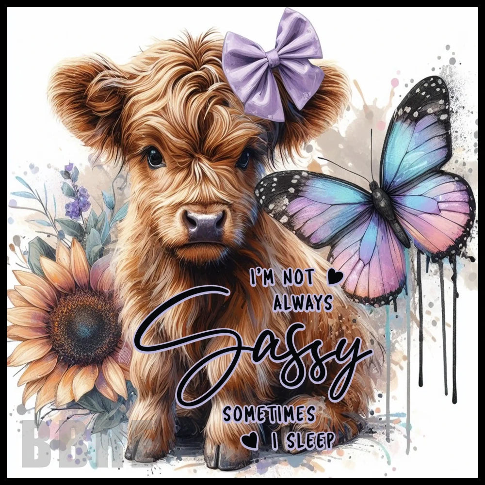 Sassy Calf 20 OZ Sublimation Wrap
