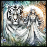 Majestic Tiger 2 20 OZ Sublimation Wrap