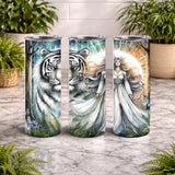 Majestic Tiger 2 20 OZ Wrap Mockup