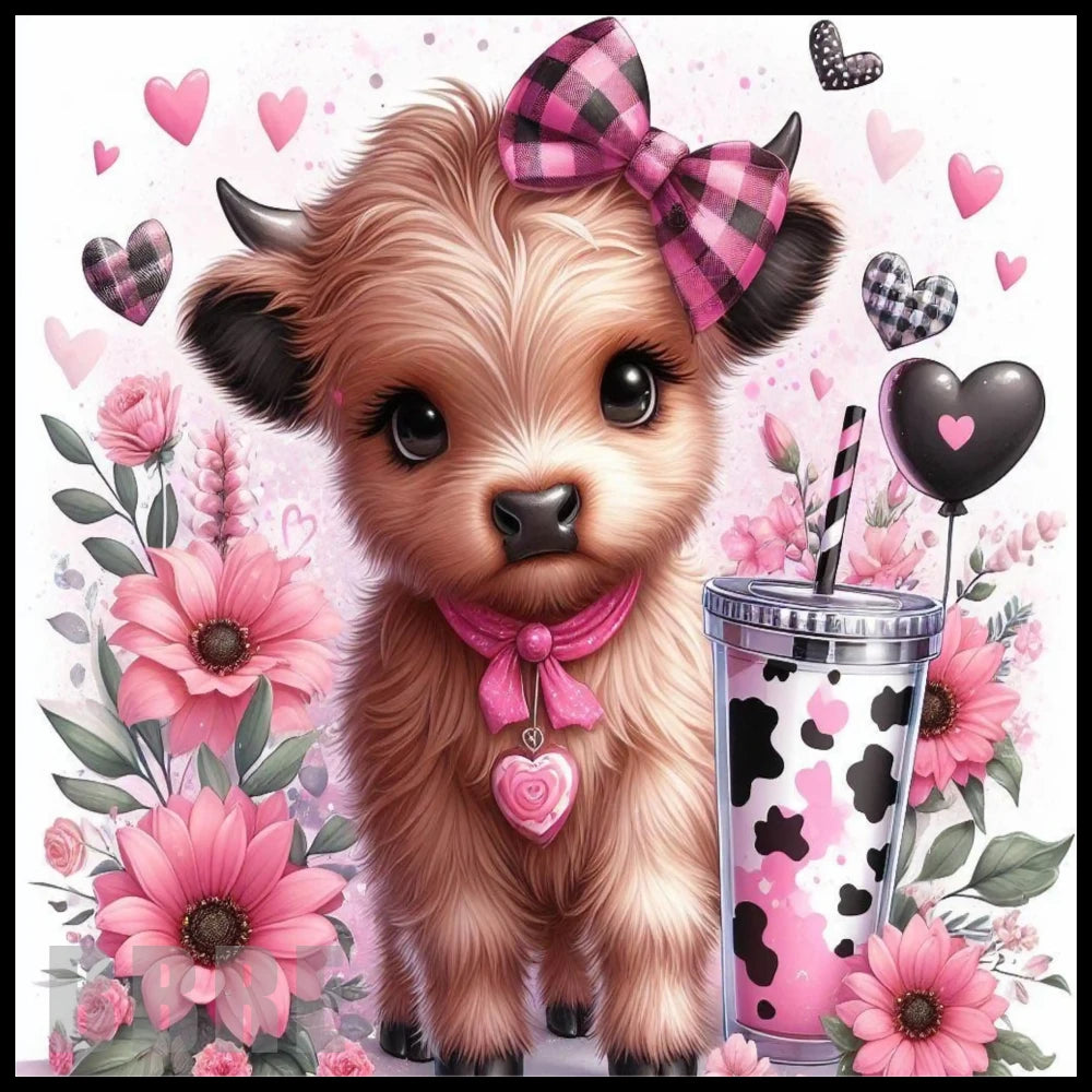 Cute Calf 7 20 OZ Sublimation Wrap