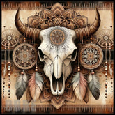 Bull Skull 2 20 OZ Sublimation Wrap