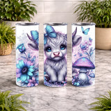 Fluffy Calf 3 20 OZ Wrap Mockup