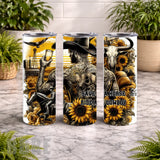 Cowboy Spirit 20 OZ Wrap Mockup