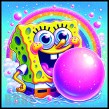 Spongebob Bubble 20 OZ Sublimation Wrap