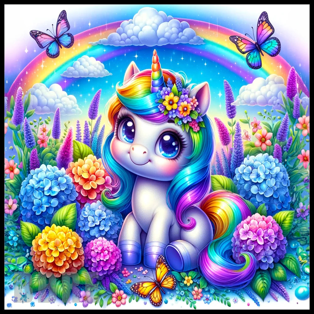 Rainbow Unicorn 7 20 OZ Sublimation Wrap