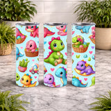 Dino Delight 2 20 OZ Wrap Mockup