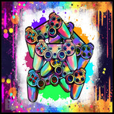 Colorful Controllers 3 20 OZ Sublimation Wrap