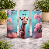 Giraffe Blossom 20 OZ Wrap Mockup