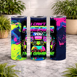 Gaming Tumbler 3 20 OZ Wrap Mockup