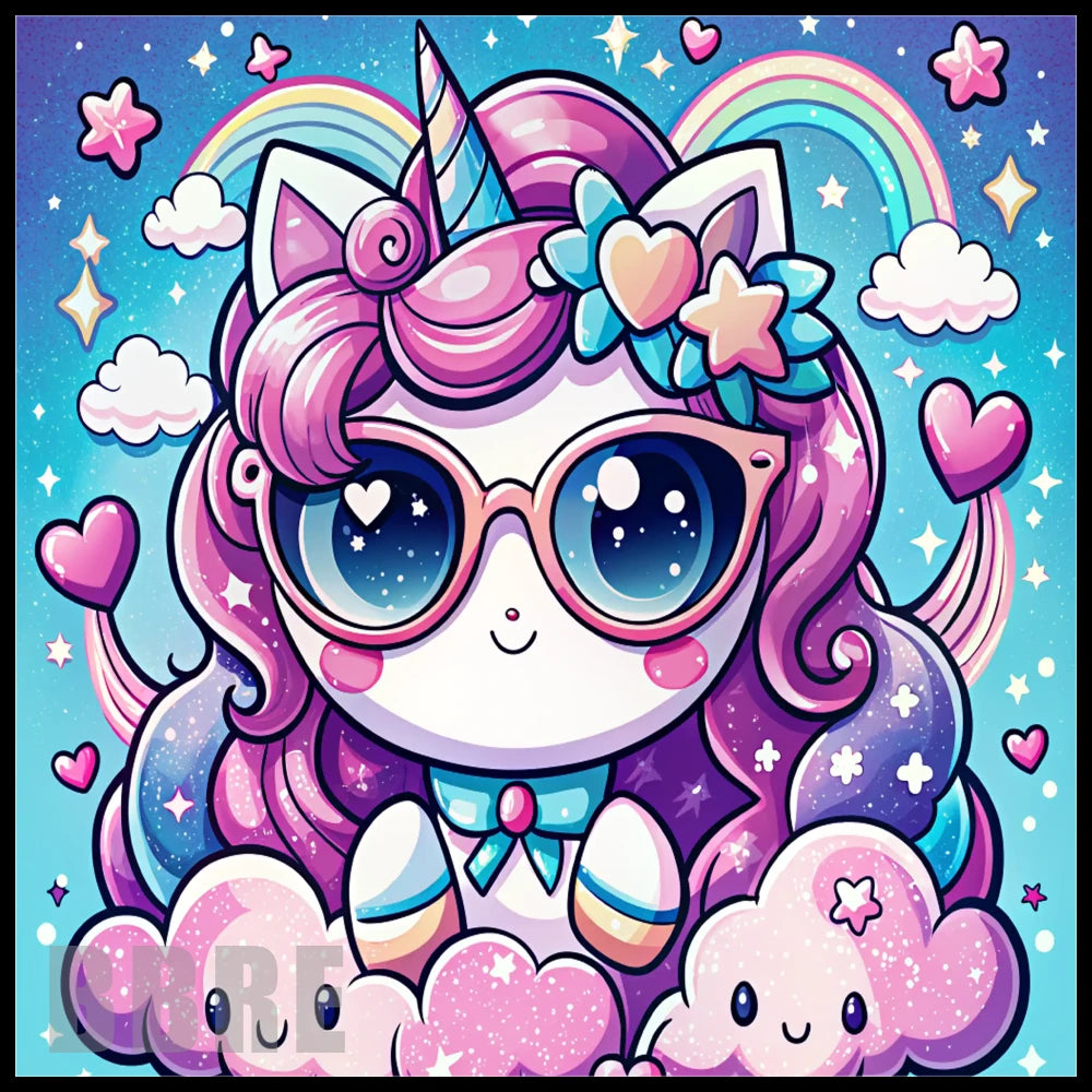 Kawaii Unicorn 20 OZ Sublimation Wrap