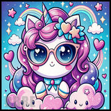 Kawaii Unicorn 20 OZ Sublimation Wrap