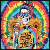 Coffee Skull 20 OZ Sublimation Wrap