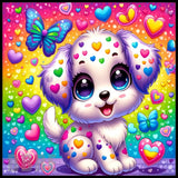 Colorful Puppy 20 OZ Sublimation Wrap