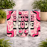 Bitch Mode 20 OZ Wrap Mockup