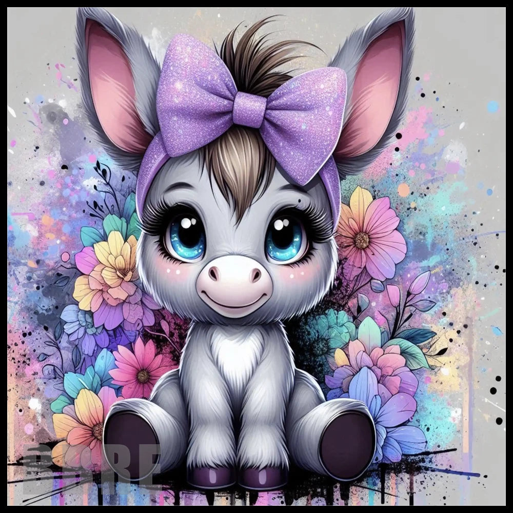 Cute Donkey 20 OZ Sublimation Wrap
