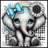 Cute Elephant 2 20 OZ Sublimation Wrap
