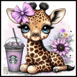 Giraffe Delight 20 OZ Sublimation Wrap