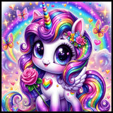 Rainbow Unicorn 8 20 OZ Sublimation Wrap