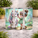 Unicorn Dreams 6 20 OZ Wrap Mockup