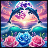 Dolphin Sunset 3 20 OZ Sublimation Wrap