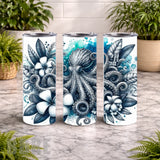 Ocean Octopus 20 OZ Wrap Mockup