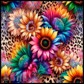 Vibrant Floral 4 20 OZ Sublimation Wrap