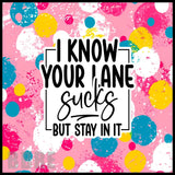 Colorful Quote 20 OZ Sublimation Wrap